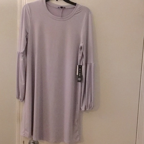 Brand new lilac, long sleeve dress - Picture 1 of 4
